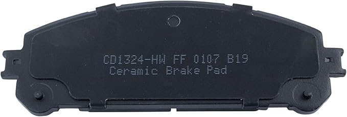 TRQ Premium Posi Ceramic Disc Brake Pad Front Kit for Toyota Lexus