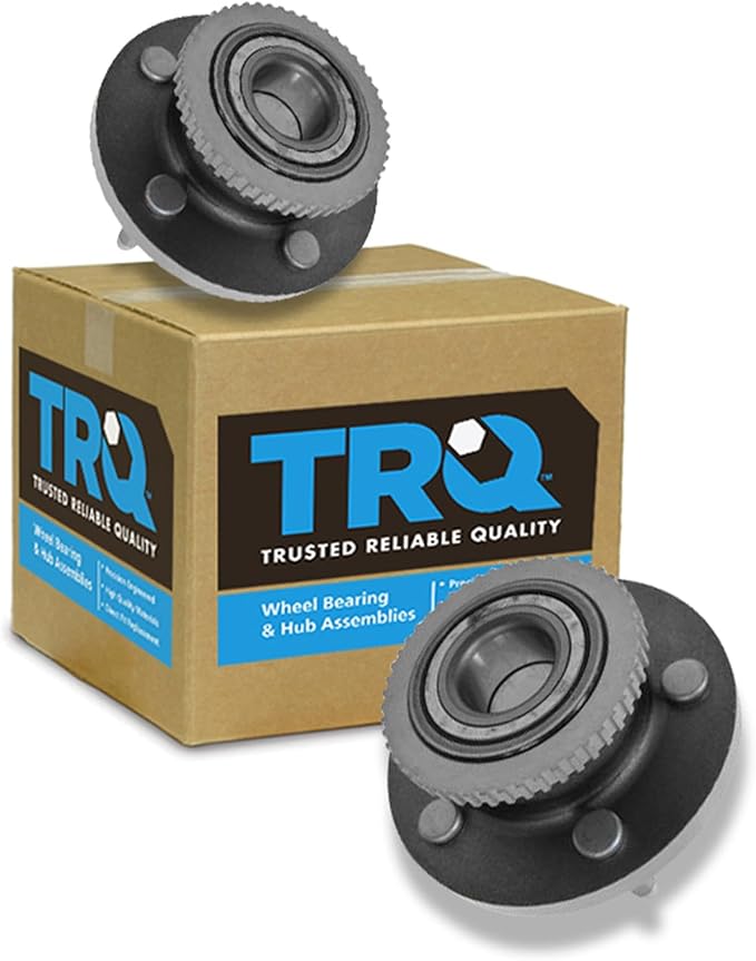 TRQ Front Left and Right Wheel Bearing and Hub Assembly Set 2 Piece Compatible with 98-02 Ford Crown Victoria 98-02 Lincoln Town Car 98-02 Mercury Grand Marquis 1997 Ford Crown Victoria from 4-01-97
