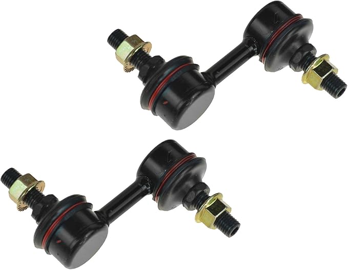 TRQ Front & Rear Sway Bar Stabilizer Link Set Compatible with 2001-2005 Chrysler Sebring Dodge Stratus 2000-2005 Mitsubishi Eclipse 1999-2003 Galant