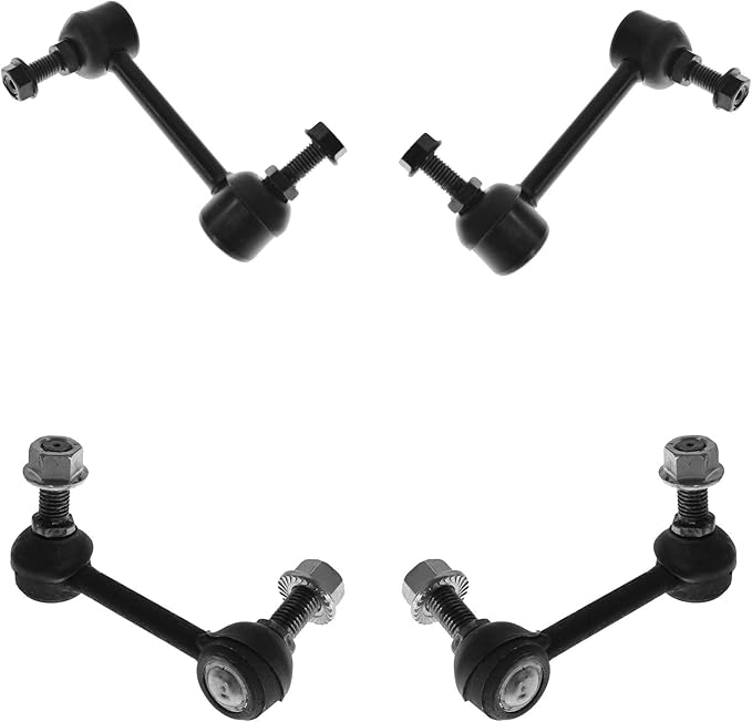 TRQ Sway Bar Link Kit Set of 4 Front Rear Left Right for Chevy GMC Buick Saab