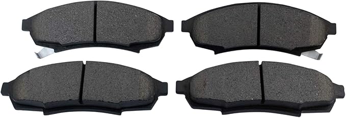 TRQ Front Brake Pads Ceramic Compatible with 1988-1996 Buick Regal 1990-2001 Chevrolet Lumina 1995-1999 Monte Carlo 1988-1997 Oldsmobile Cutlass Supreme Pontiac Grand Prix