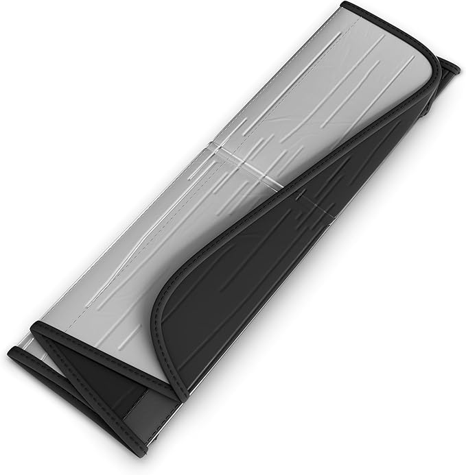 Autotech Park Foldable Sunshade Compatible with 2016-2026 Tesla Model X, Sunshade with Metal Reinforced Structure, Maintain Cool Interior and Save Space