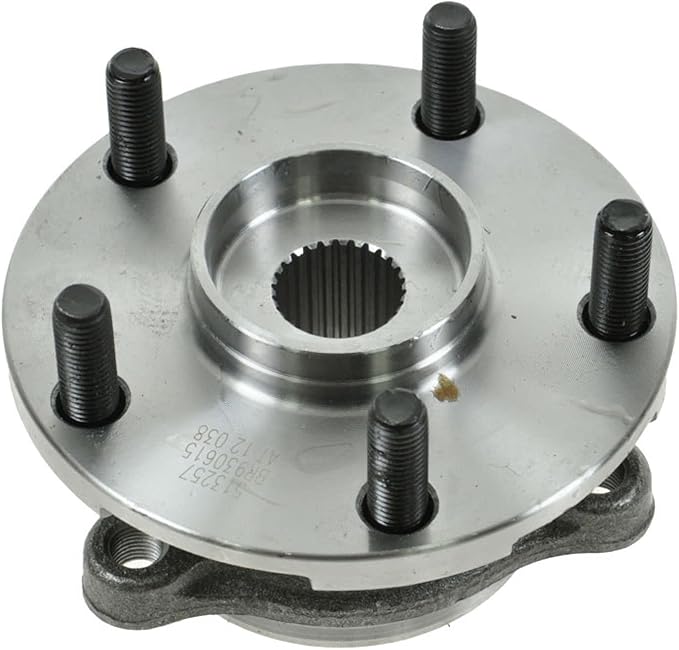 TRQ Front Left and Right Wheel Bearing and Hub Assembly Set 2 Piece Compatible with 06-08 Toyota RAV4 L4 2.4L 09-12 RAV4 L4 2.5L 17-18 Corolla iM 11-16 Scion tC Automatic 08-15 xB 10-12 Lexus HS250h