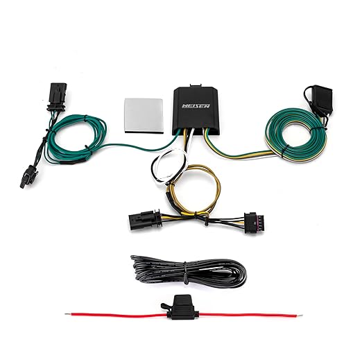 WeiSen 4-Pin Trailer Wiring Harness with Plug & Play Connector Compatible with Tesla Model 3 2020-2023