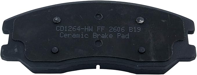 TRQ Front Brake Pads Ceramic Hardware Wear Sensor Compatible with 2012-2015 Chevrolet Captiva Sport 2007-2009 Equinox 2007-2009 Pontiac Torrent 2008-2010 Saturn Vue 2007-2009 Suzuki XL-7