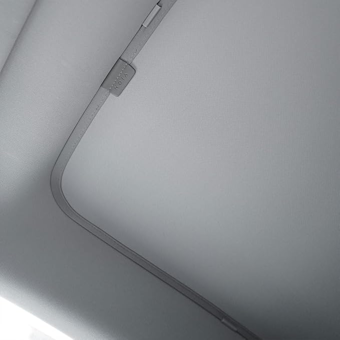 VION Tesla 2023-2021 Model 3 Roof Sunshades - Precision Fit, No Sagging, Full Blackout (Only Compatible with The 2023-2021 Model 3 Made in The US Factories)