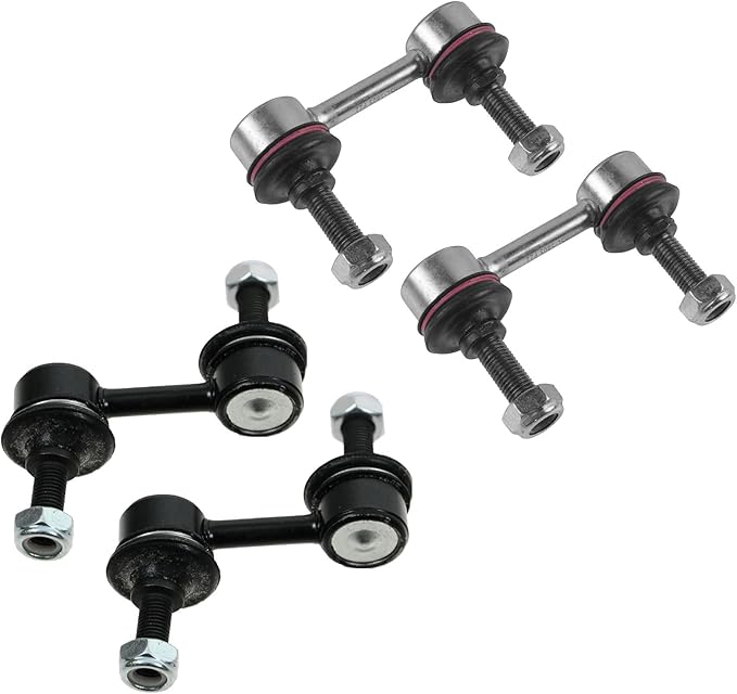 TRQ Front & Rear Sway Bar Stabilizer Link Set Compatible with 2003-2008 Subaru Forester 2004-2007 Impreza