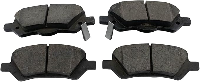 TRQ Rear Brake Pads Ceramic Compatible with 2009-2015 Toyota Venza