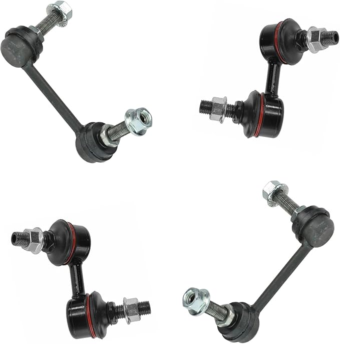 TRQ Front & Rear Sway Bar Stabilizer Link Set Compatible with 2002-2006 Honda CR-V