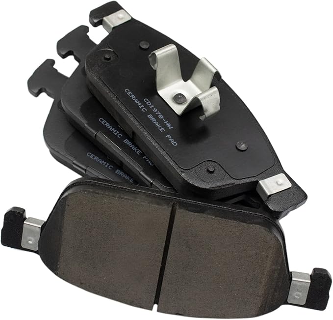 TRQ Front Brake Pads Ceramic Compatible with 2017-2019 Ford Escape 2018-2019 Lincoln MKC