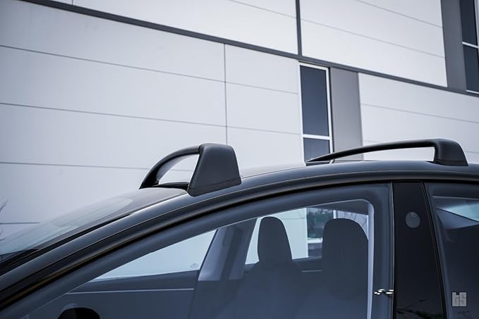 Tesloid.com Aluminum Roof Rack Cross Bars for Tesla Model 3