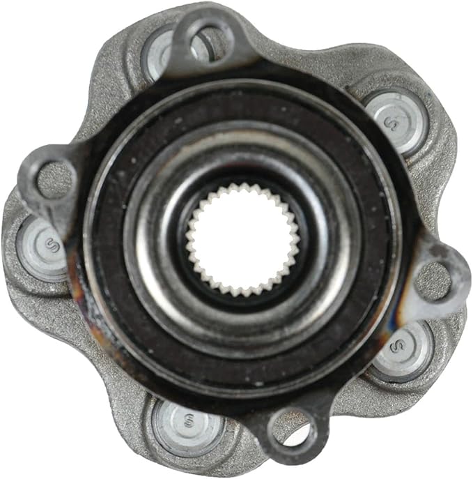 TRQ Rear Wheel Bearing and Hub Assembly Set 2 Piece Compatible with 2003-2007 Nissan Murano AWD