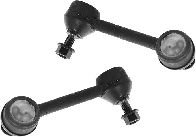 TRQ Rear Driver and Passenger Side Sway Bar Link Set 2 Piece Compatible with 01-03 Acura CL 99-08 TL 04-08 TSX 98-07 Honda Accord
