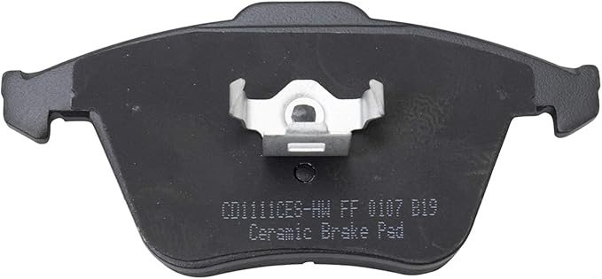 TRQ Front Brake Pads Ceramic Compatible with 2004-2009 Audi S4 2005-2009 A4 2005-2009 A4 Quattro 2005-2011 A6 2005-2011 A6 Quattro