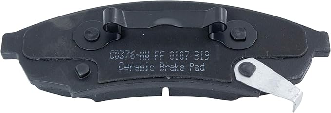 TRQ Front Brake Pads Ceramic Compatible with 1988-1996 Buick Regal 1990-2001 Chevrolet Lumina 1995-1999 Monte Carlo 1988-1997 Oldsmobile Cutlass Supreme Pontiac Grand Prix