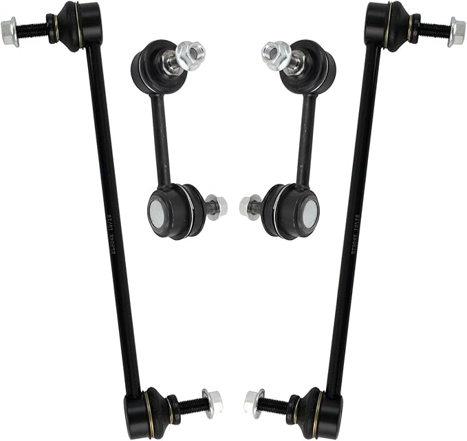 TRQ Front & Rear Sway Bar Stabilizer Link Set Compatible with 2015-2017 Chrysler 200