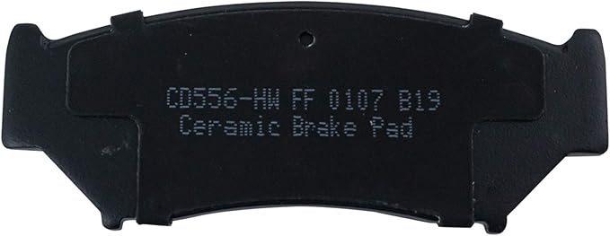 TRQ Front Brake Pads Ceramic Compatible with 1998-2004 Chevrolet Tracker 1996-1997 Geo Tracker 1991-1998 Suzuki Sidekick 1999-2004 Suzuki Vitara