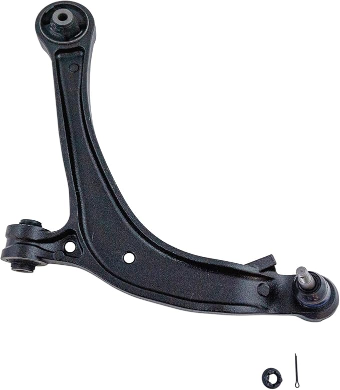 TRQ Front Lower Driver and Passenger Side Control Arm and Ball Joint Set 2 Piece Compatible with 2011-2013 Honda Odyssey