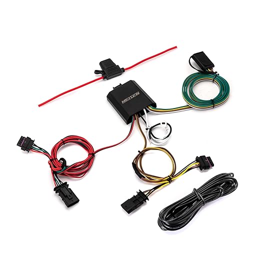 WeiSen 4-Pin Trailer Wiring Harness with Plug & Play Connector Compatible with Tesla Model Y 2021-2023