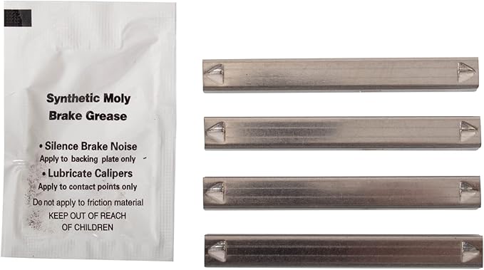 TRQ Rear Brake Pads Ceramic Compatible with 2003-2011 Ford Crown Victoria 2010-2011 Ranger 2005-2011 Mercury Grand Marquis 2005-2011 Lincoln Town Car