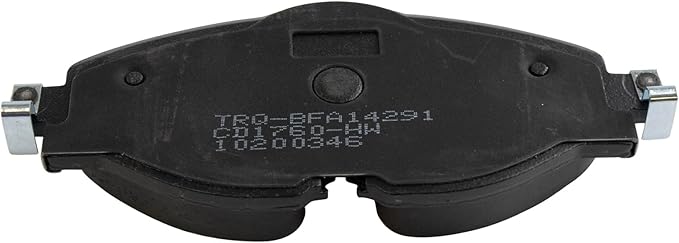 TRQ Front Ceramic Brake Pad Set Compatible with Audi A3 TT VW Golf GTI Jetta