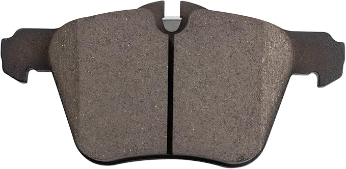 TRQ Front Ceramic Brake Pad Set Includes Contact Point Grease Compatible with 19 Jaguar XJ R-Sport AWD 19 XJ L Portfolio AWD 15–16 XJ AWD 12–15 XK