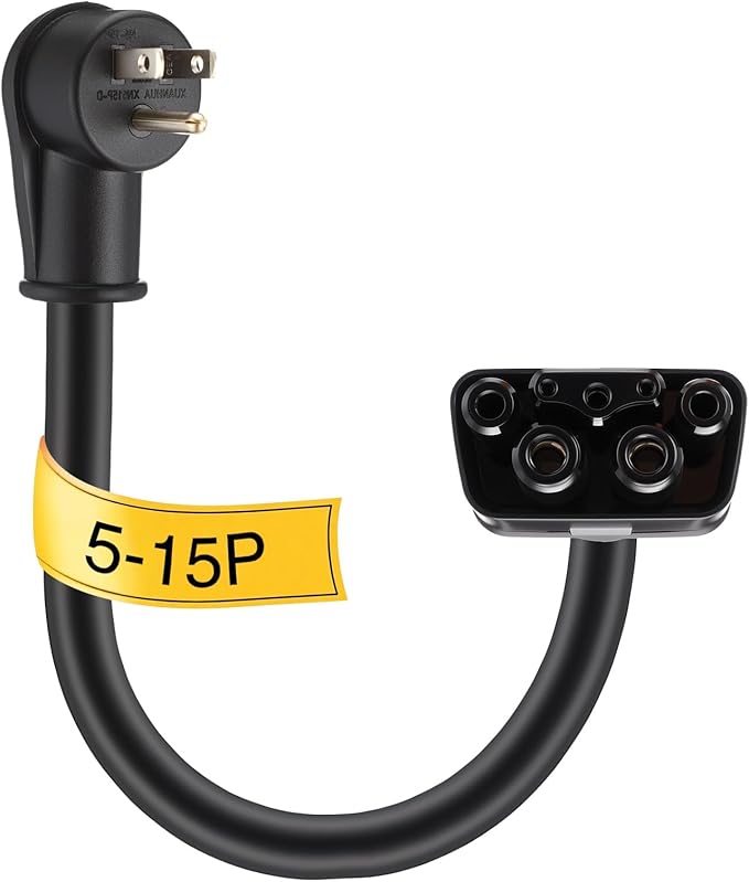 Relaxweex 16" Adapter Compatible with Tesla Gen 2 Mobile Portable Charger Connect Mobile Charger to Handle(not Compatible with Pre-2018 Model S/x Vehicles)(5-15p)