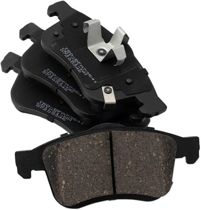 TRQ Front Brake Pads Ceramic Compatible with 2014-2020 Fiat 500L 2015-2020 Ram ProMaster City
