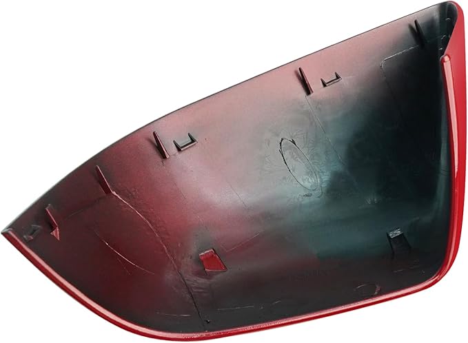 Jaronx Compatible with Tesla Model 3 Side Mirror Cover Replacement 2017 2018 2019 2020 2021 2022 2023 2024 2025, Passenger Side Rear View Mirror Covers Caps for Model 3 Accessories(Red)