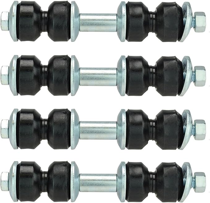 TRQ Sway Bar Stabilizer Link Set Front & Rear Compatible with 90-94 Protege