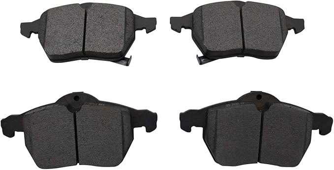 TRQ Front Brake Pads Ceramic Compatible with 1999-2003 Saab 9-3 1999-2005 9-5 2001-2003 Saturn L100 2001-2003 L200 2001-2005 L300 2000 Saturn LS LS1 LS2 LW1 LW2 LW200 LW300