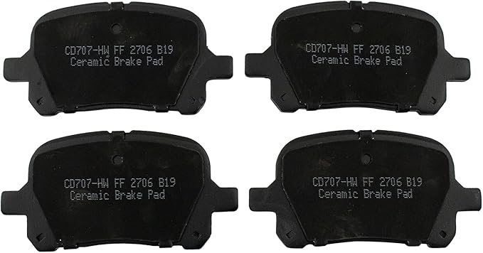 TRQ Front Brake Pads Ceramic Compatible with 1997-2001 Lexus ES300 1999-2001 RX300 1998-2004 Toyota Avalon Camry 1999-2003 Solara