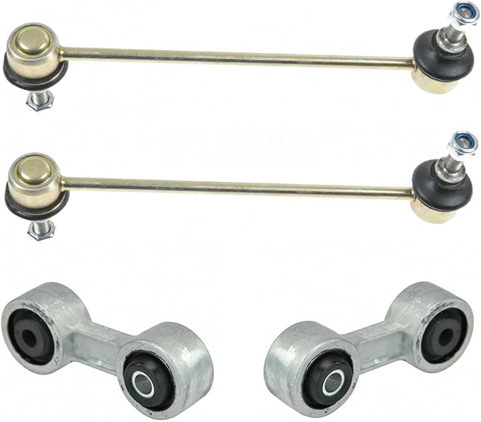 TRQ Front & Rear Suspension Sway Bar End Link Kit Set of 4 for BMW New
