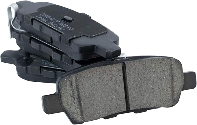 TRQ Rear Posi Ceramic Brake Pad Kit Set for Altima Maxima G35 FX45 without Brembo Brakes