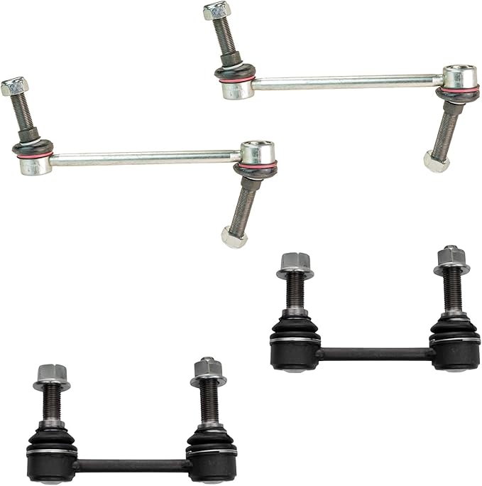 TRQ Sway Bar Link Set Compatible with 2006-2012 Mercedes-Benz