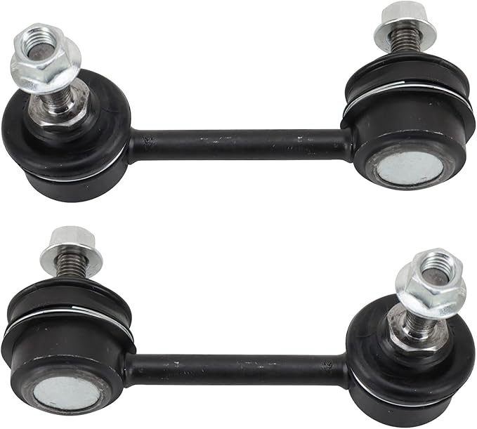 TRQ Rear Driver and Passenger Side Sway Bar Link Set 2 Piece Compatible with 2015-2017 Chrysler 200