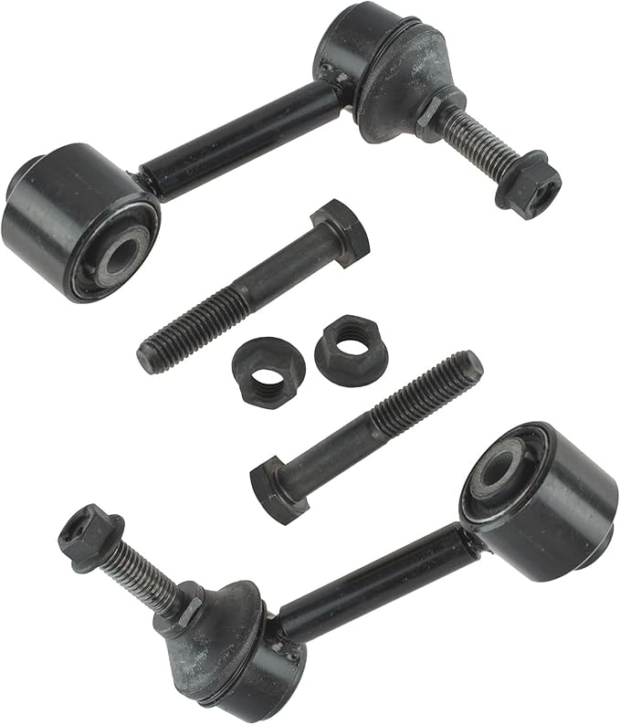 TRQ Stabilizer Sway Bar End Link Rear LH Driver RH Passenger Pair for Audi VW