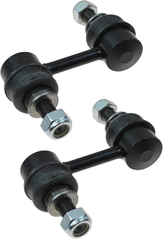 TRQ Front Driver and Passenger Side Sway Bar Link Set 2 Piece Compatible with 2004-2013 INFINITI QX56 2014-2022 QX80 2004 Nissan Pathfinder Armada 2004-2015 TITAN 2005-2015 Armada 2017-2022 Armada