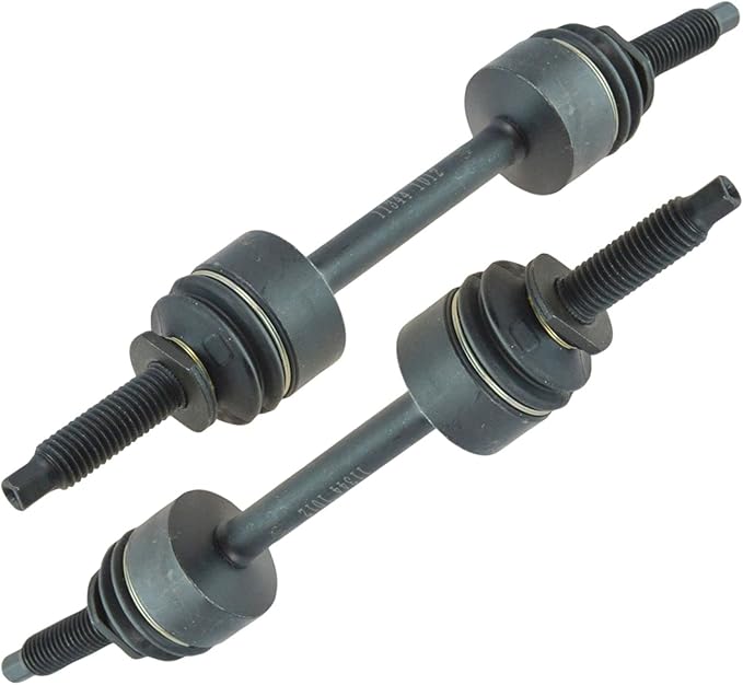 TRQ Front Driver and Passenger Side Sway Bar Link Set 2 Piece Compatible with 09 Ford F-150 4WD 10-14 F-150 4WD 11-12 F-150 AWD 15-20 F-150 4WD 11-22 F-250 4WD 11-22 F-350 4WD 09-22 F-450 09-22 F-550