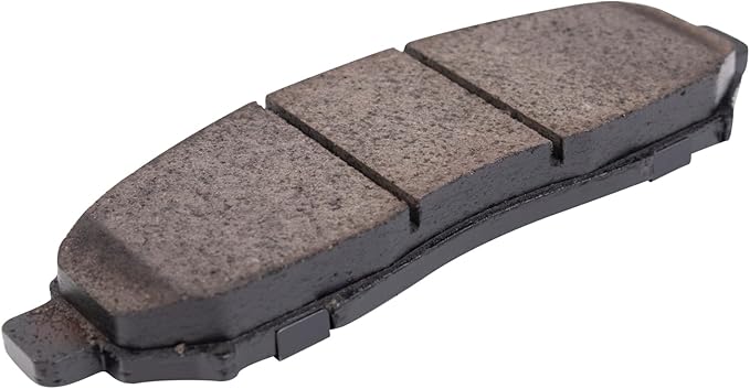 TRQ Front Brake Pads Ceramic Compatible with 2015-2018 Chevrolet City Express 2005-2022 Nissan Frontier 2011-2014 LEAF 2013-2021 NV200 2005-2012 Pathfinder 2005-2015 Xterra 2009-2012 Suzuki Equator
