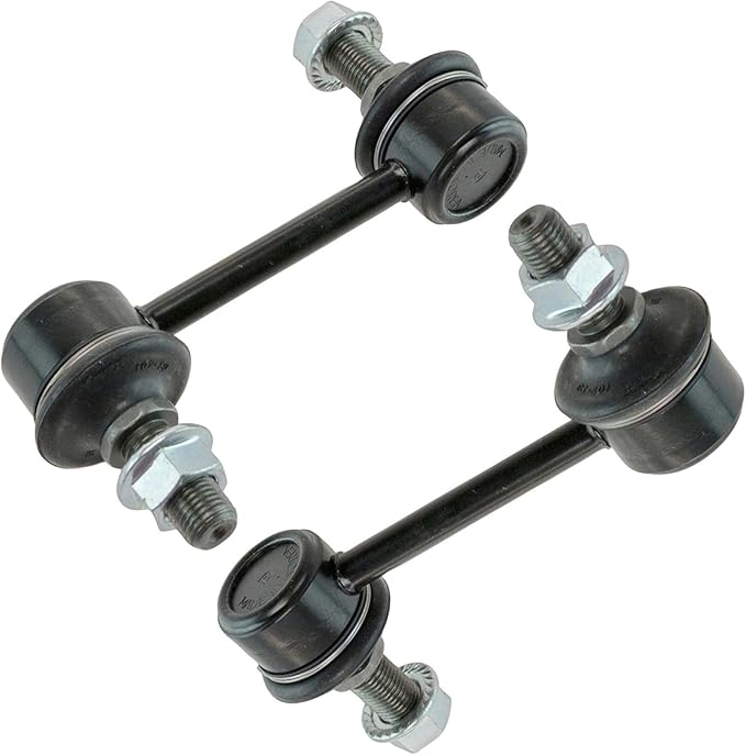 TRQ Rear Sway Bar Stabilizer Link Set Compatible with 2007-2012 Hyundai Santa Fe Veracruz 2009 Kia Borrego 2011-2013 Sorento