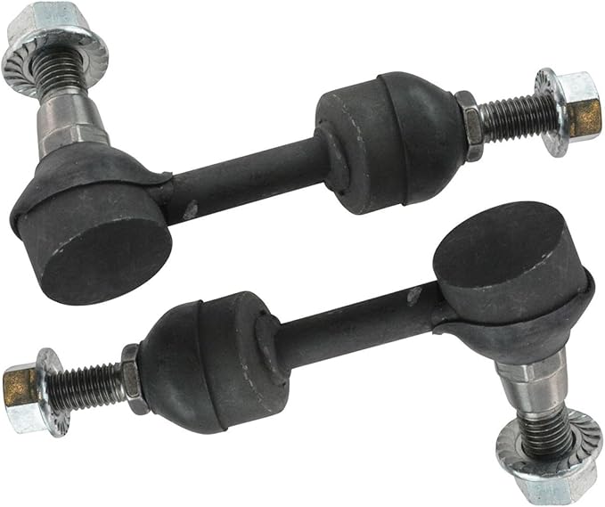 TRQ Front Driver and Passenger Side Sway Bar Link Set 2 Piece Compatible with 2005 Ford F150 Truck Rear Wheel Drive To 11/28/04 Production Date 2004 F150 Truck with New Body Style Rear Wheel Drive