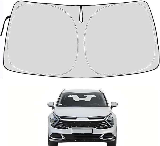 Windshield Sun Shade Compatible with KiaSportage NQ5 2025 2024 2023 2022 2021 2020