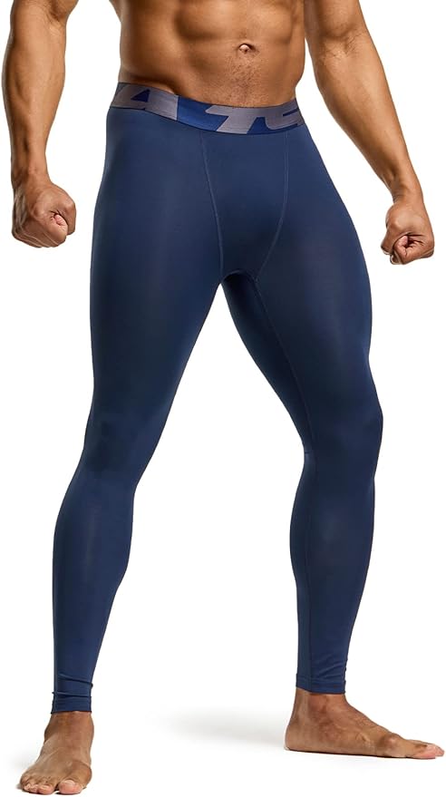 TSLA Men's Compression Pants - Cool Dry Athletic Sports Workout Running Tights Leggings Baselayer
