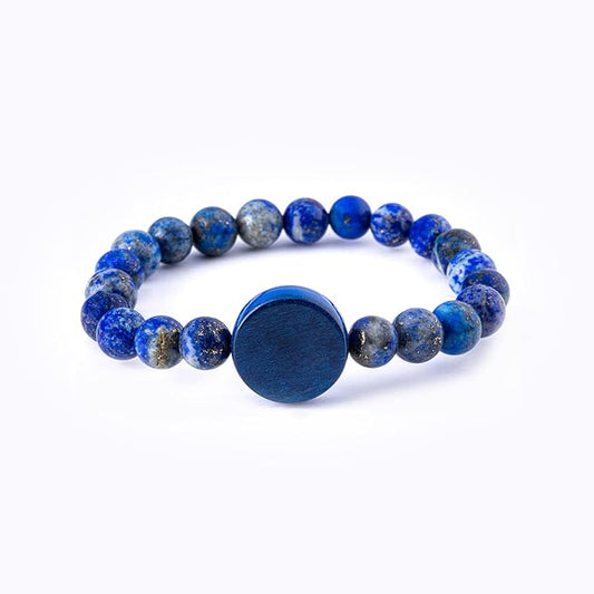 CNICK Tesla Key Bracelet Accessories: Effortlessly Lock, Unlock, and Start Your Tesla Model 3/Y/X/S with Style, The First Tesla Bracelet Accessory for Men and Women. (21cm / 8.3" Lapis)
