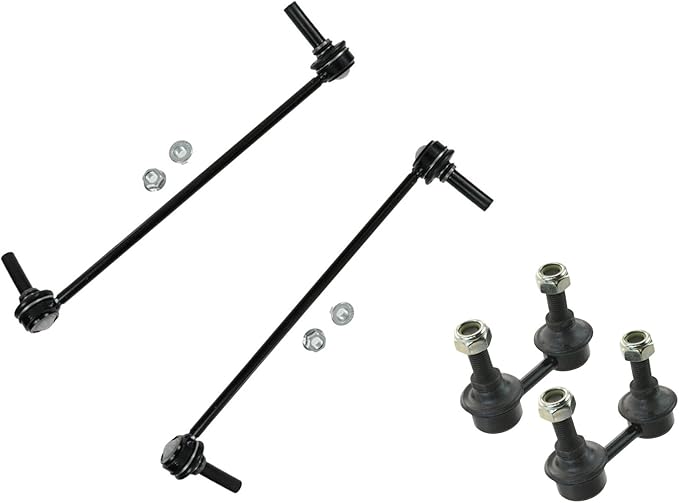 TRQ Front & Rear Sway Bar Stabilizer Link Set Compatible with 2000-2006 BMW X5