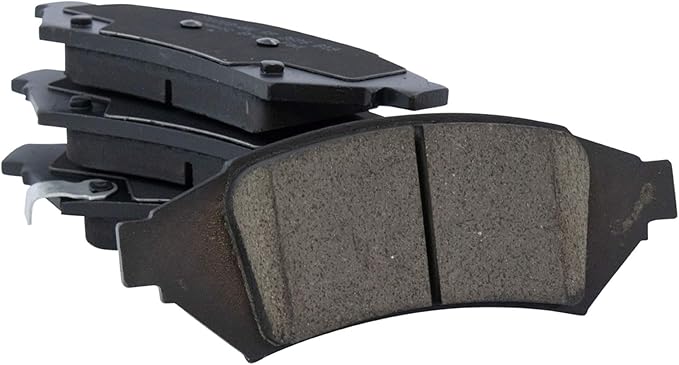 TRQ Front Brake Pads Ceramic Compatible with 2004 Pontiac Grand Prix
