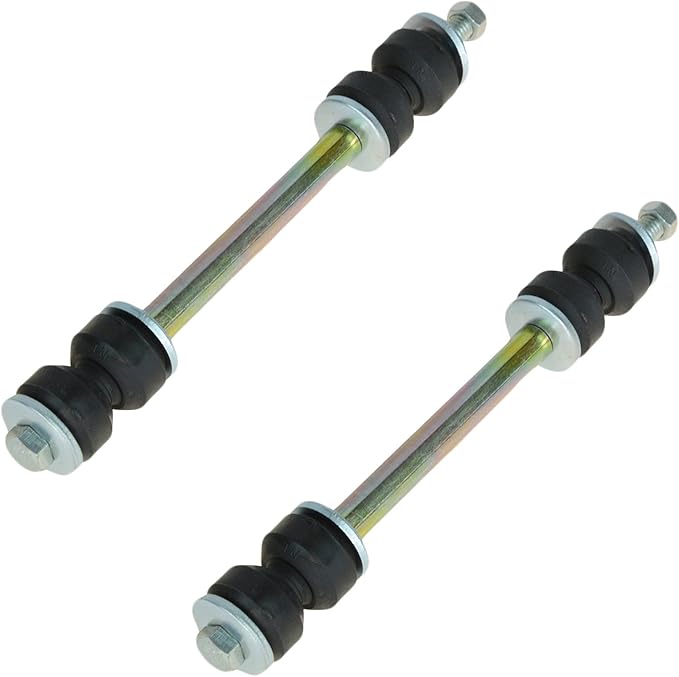 TRQ Front Stabilizer Sway Bar End Link Pair Kit Set Compatible with Chevy GMC Cadillac Hummer