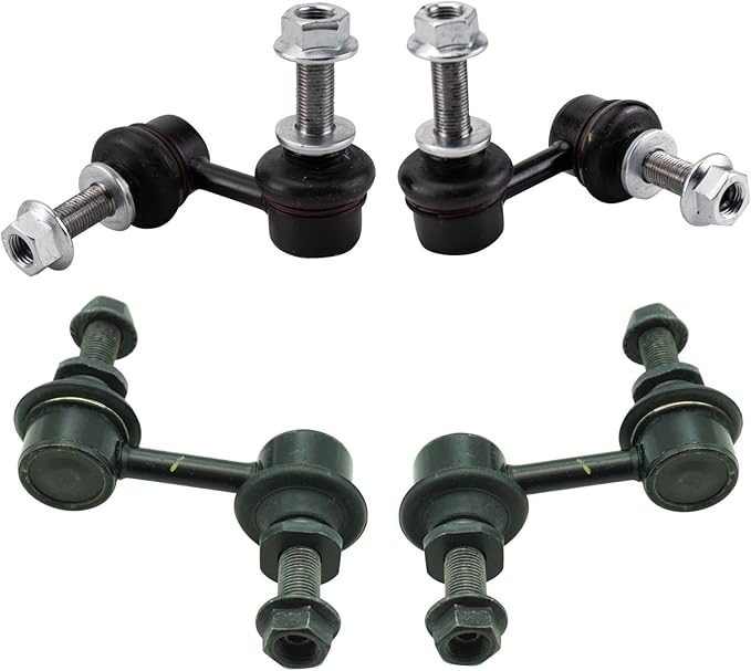 TRQ Front & Rear Sway Bar Stabilizer Link Set Compatible with 2006-2007 Subaru B9 Tribeca 2008-2014 Tribeca