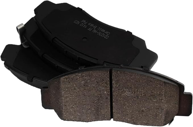 TRQ Front Ceramic Brake Pad Set Compatible with 06-11 Honda Civic GX 03-04 Accord V6 3.0L Automatic Transmission 03-04 Accord V6 3.0L Manual Transmission